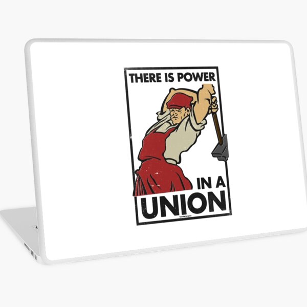 There Is Power in a Union (Vector Recreation) Laptop Skin