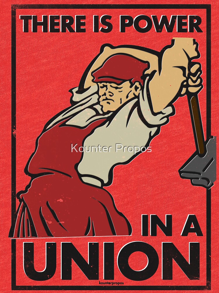  there is power in a union vector recreation t shirt by