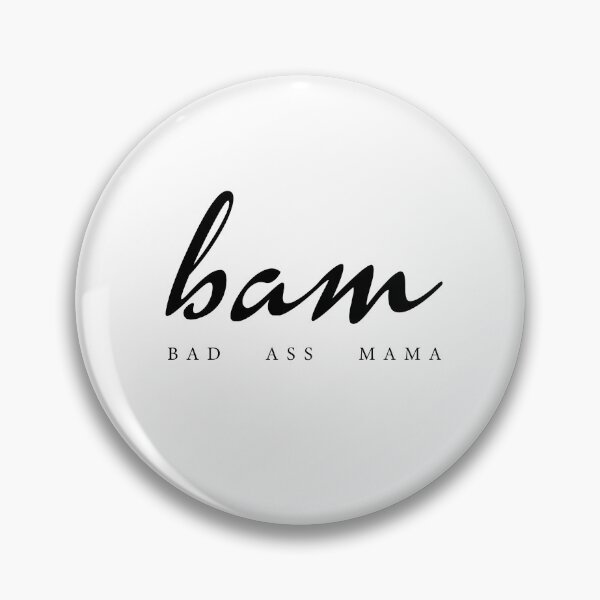 Item preview, BAM Tee Badass Mama - Cool Funny Mama designed and sold by majidkacm.