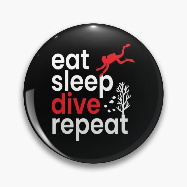 Item preview, Eat Sleep Dive Repeat Dive designed and sold by MooonTees.