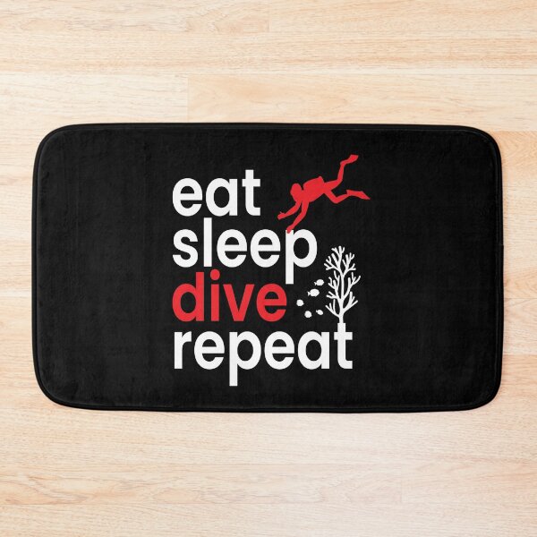Item preview, Eat Sleep Dive Repeat Dive designed and sold by MooonTees.