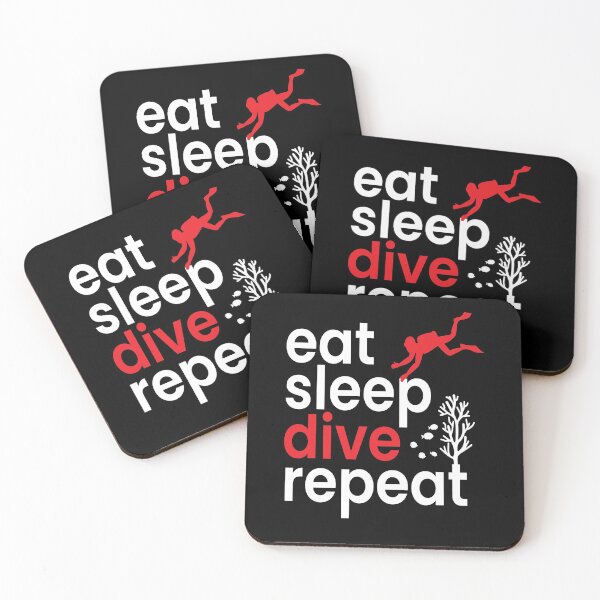 Item preview, Eat Sleep Dive Repeat Dive designed and sold by MooonTees.