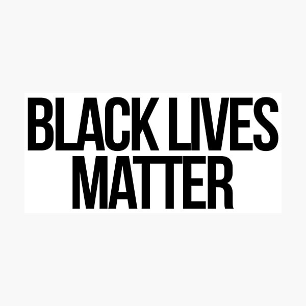 Black Lives Matter Photographic Print
