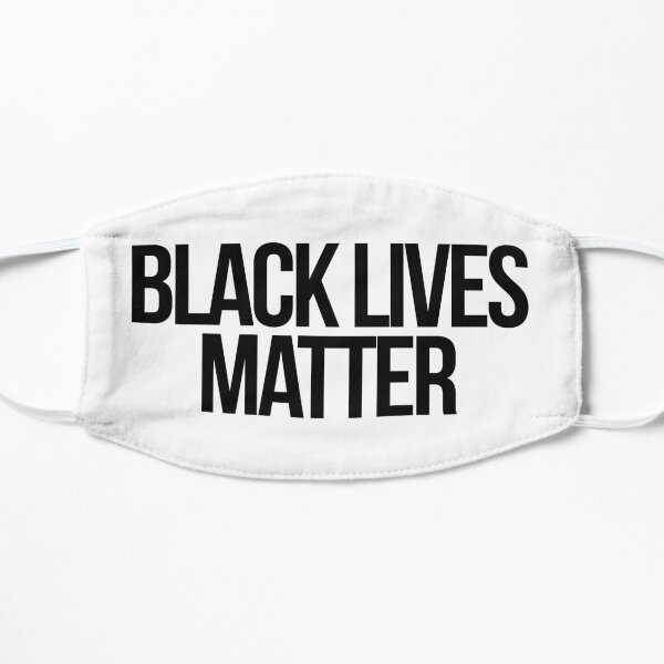 Black Lives Matter Flat Mask