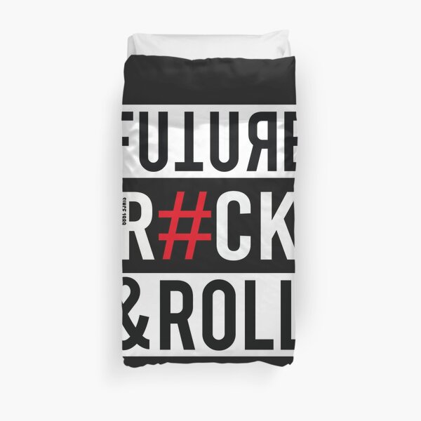 Future rock and roll Duvet Cover