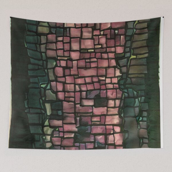 Item preview, Pink graffiti graphic print graffiti pattern designed and sold by AlyinWonderland.