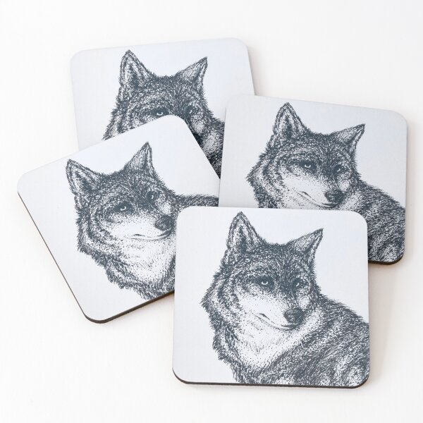Item preview, Grey Wolf Sketch  designed and sold by YukilapinBN.