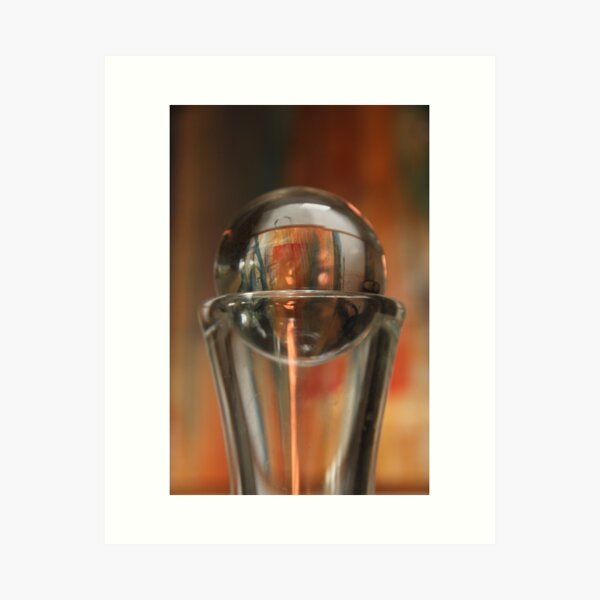 Aperçu de l'œuvre Boule de prédiction transparente en verre cristal créée et vendue par EstelleRossetti.