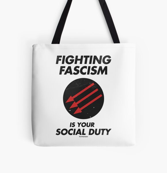 Item preview, Fighting Fascism is Your Social Duty designed and sold by Kounter Propos.
