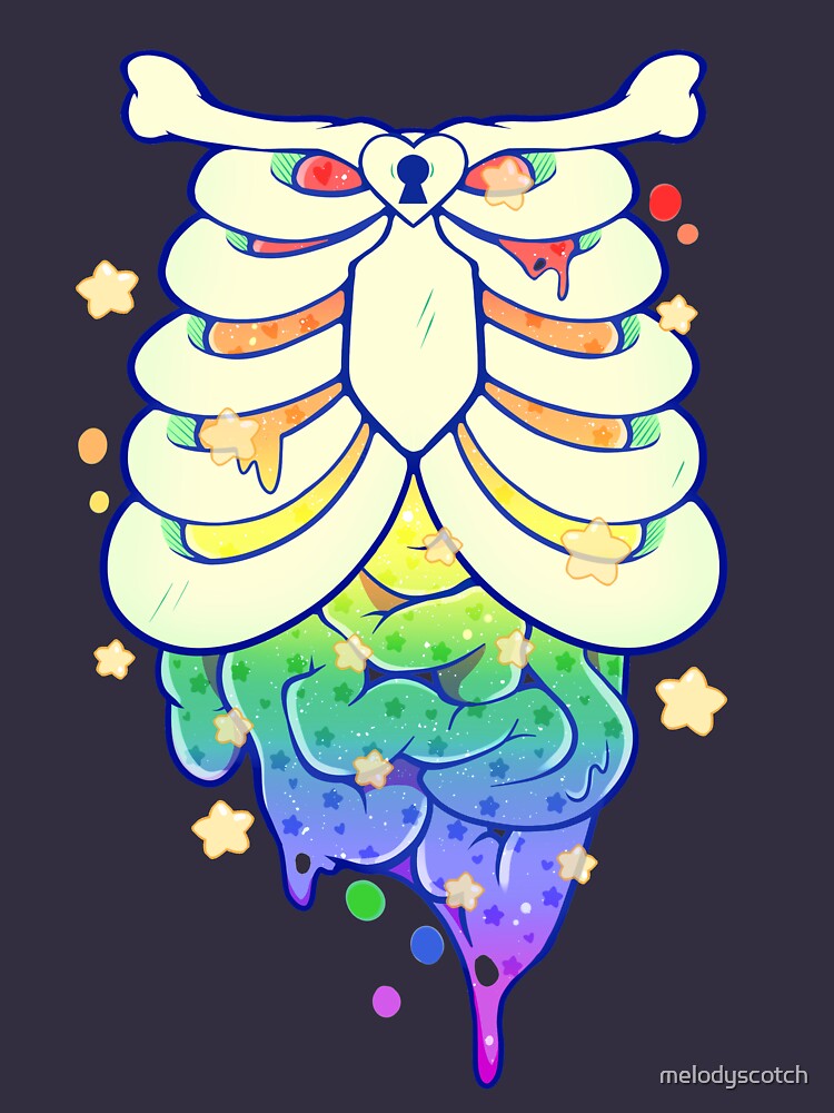 "Rainbow Candy Gore" Tshirt for Sale by melodyscotch Redbubble
