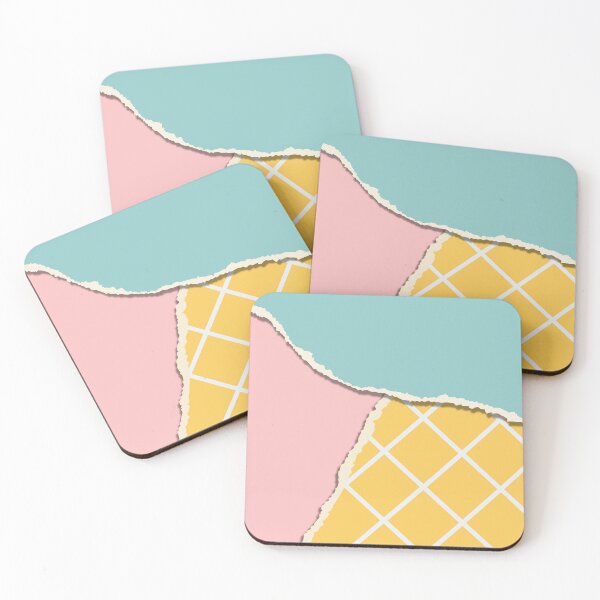 Item preview, ripped paper pastel pattern designed and sold by Esttiger.