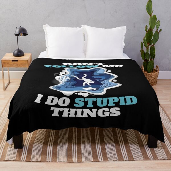 Item preview, Dont Follow Me Stubid designed and sold by MooonTees.