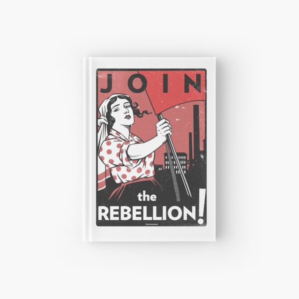Join the Rebellion! (Vector Recreation) Hardcover Journal