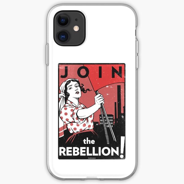 Join the Rebellion! (Vector Recreation) iPhone Soft Case