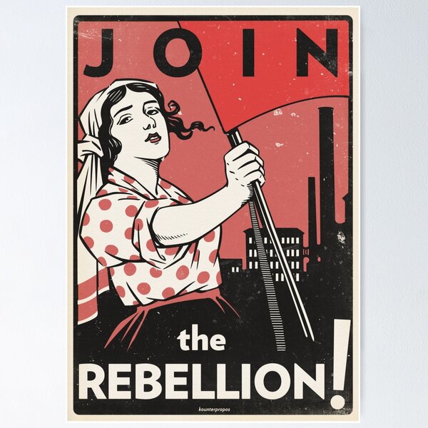 Join the Rebellion! (Vector Recreation) Poster