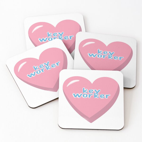 Item preview, Key Worker Heart designed and sold by FlawlessEnvyLtd.