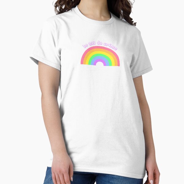 Artikel-Vorschau von sei schwul, mach Verbrechen, Regenbogen, designt und verkauft von disco dottie.
