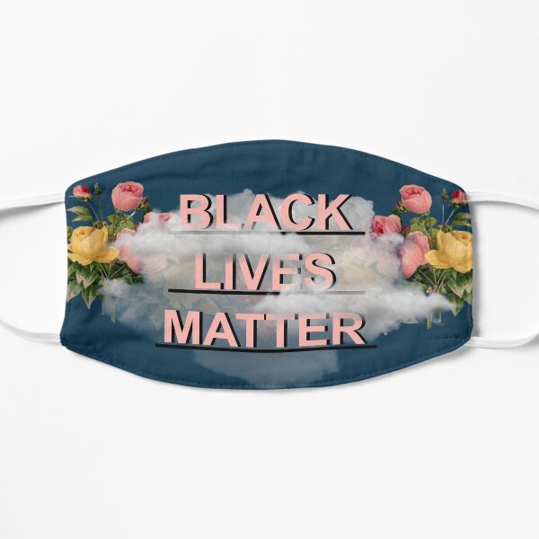 BLACK LIVES MATTER Flat Mask