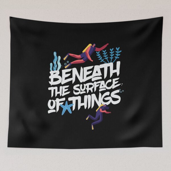 Item preview, Beneath The Surface Things designed and sold by MooonTees.