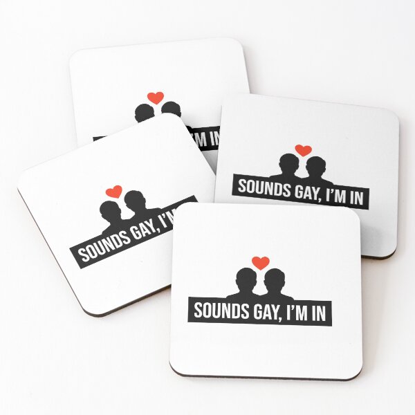 Item preview, SOUNDS GAY, I'M IN - GAY - LGTB - PRIDE  designed and sold by Tropical Blood.