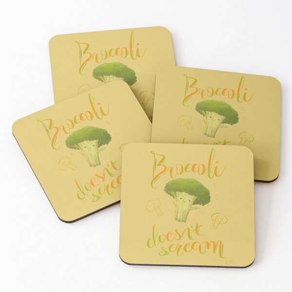 Item preview, Broccoli doesn't scream designed and sold by anaflorapdc.