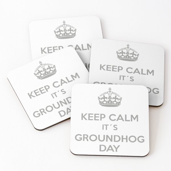 Item preview, Keep Calm it´s Groundhog Day designed and sold by marmota.