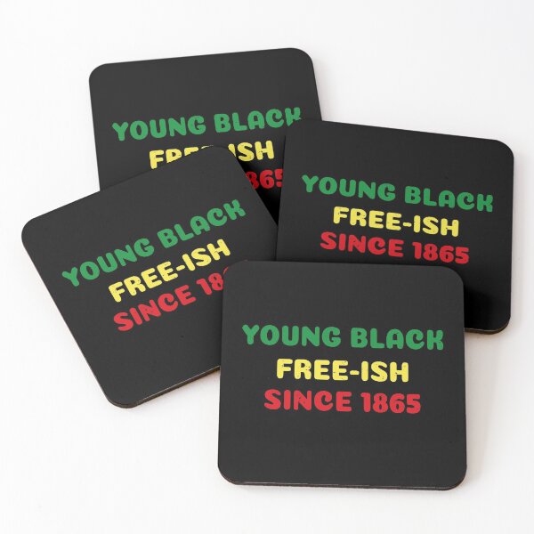 Item preview, Young Black Free ish Juneteenth - Ancestors Black African American 1865 - Juneteenth Black Freedom Gift  designed and sold by Run to Creations.
