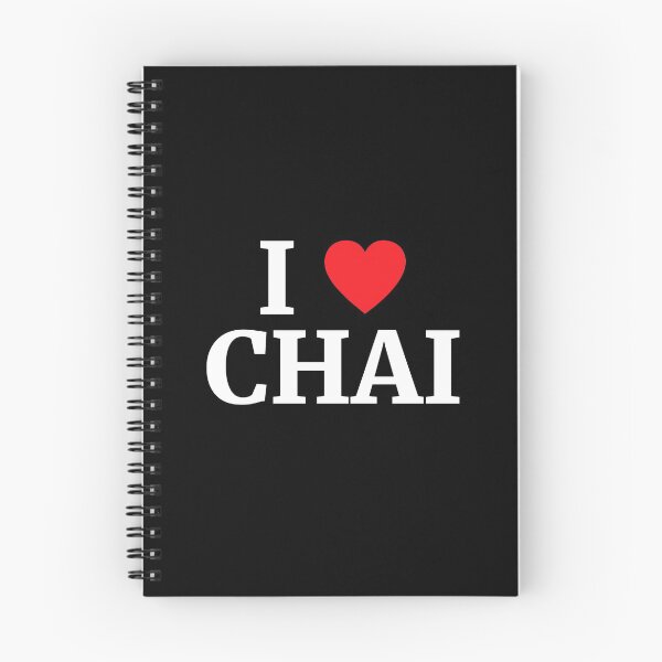 Item preview, I Love Chai Heart  designed and sold by Vanover Designs.