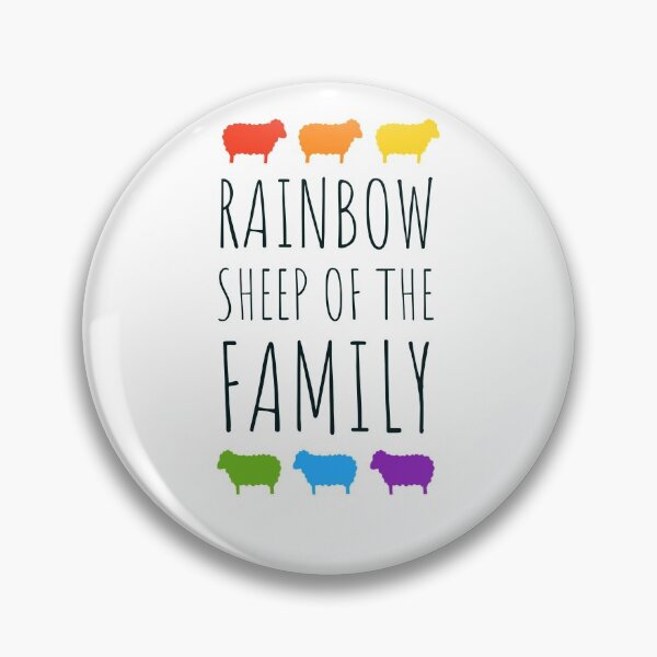 Item preview, RAINBOW SHEEP OF THE FAMILY - GAY - LESBIAN - LGTB  designed and sold by Tropical Blood.