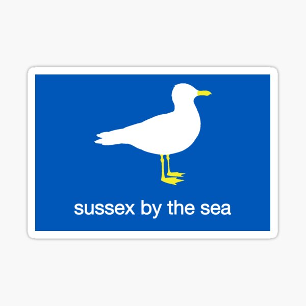 Sussex by the Sea Sticker