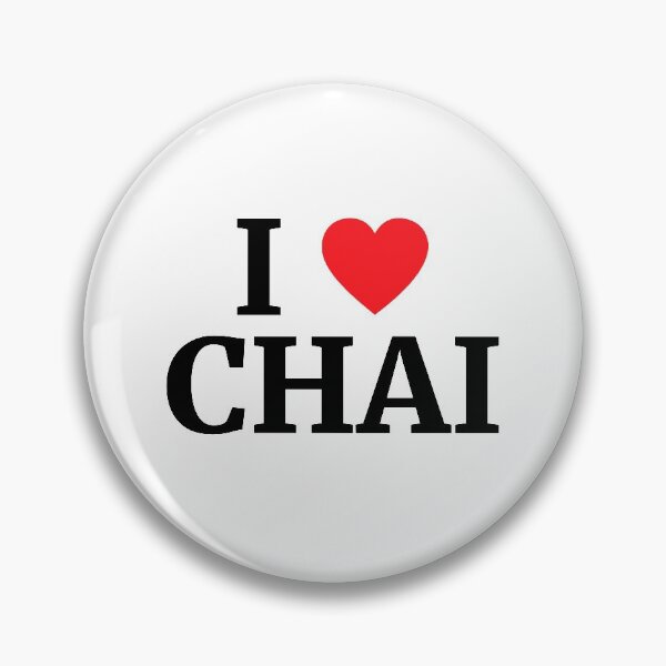 Item preview, I Love Chai Heart  designed and sold by Vanover Designs.