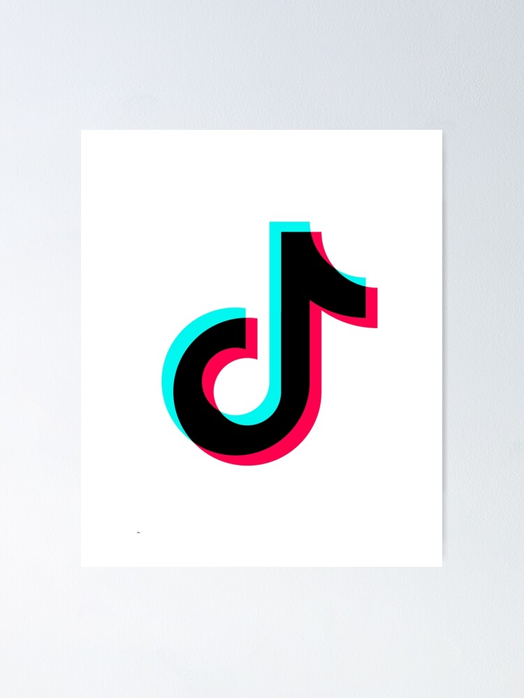 Tik Tok Poster By Kristofgeller Redbubble