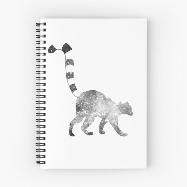 Item preview, Ring-tailed lemur (grey) designed and sold by pawprintsart.