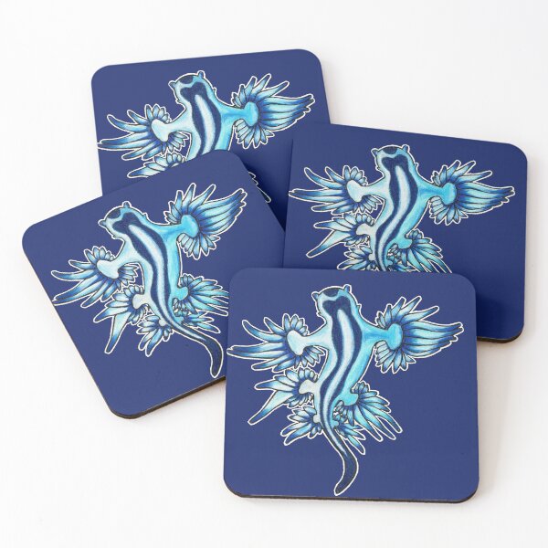 Item preview, Blue Dragon Slug designed and sold by Minibeasts.