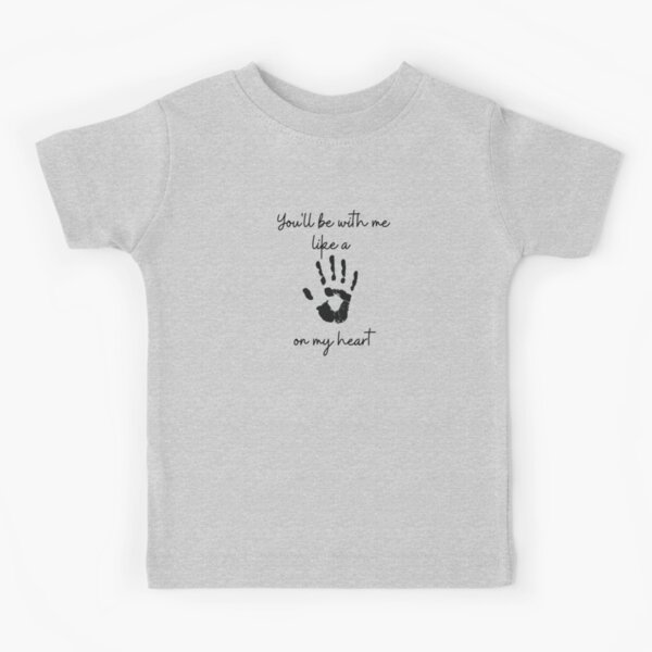 KsuAnn Wicked Musical. Handprint on My Heart. Kids T-Shirt