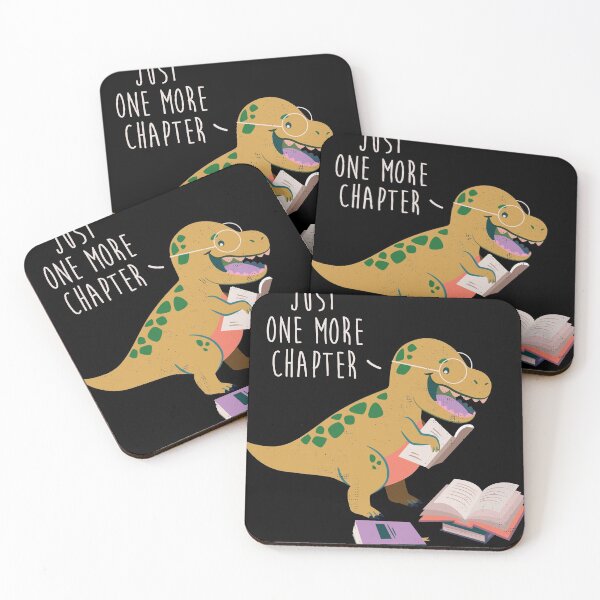 Item preview, Just One More Chapter Dinosaur Book Fan Gift Design product designed and sold by Lisbob.