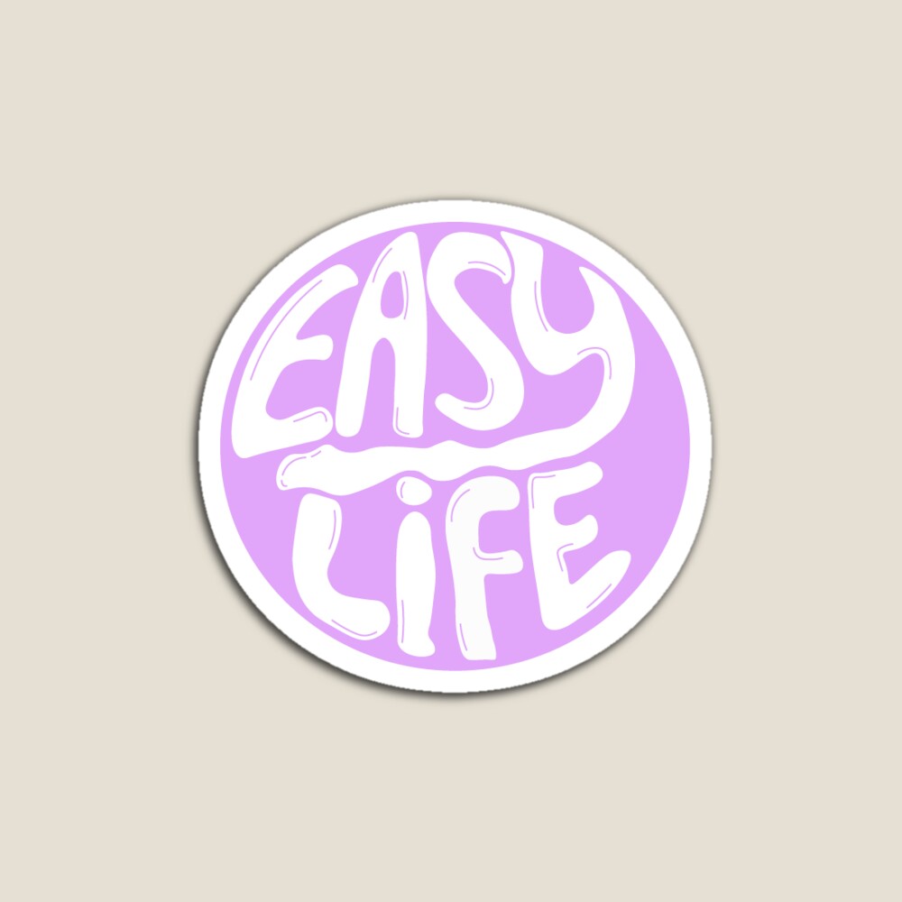 Easy Life Lemon Sticker for Sale by Nayeli Gabrielle