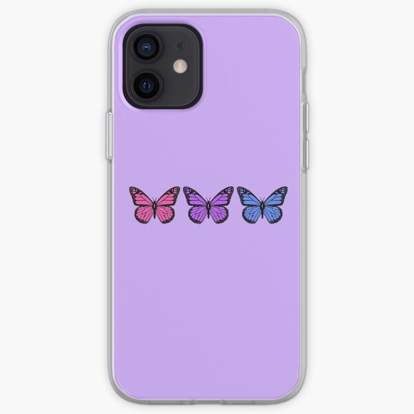 butterflies for people who have clear phone cases iPhone Soft Case