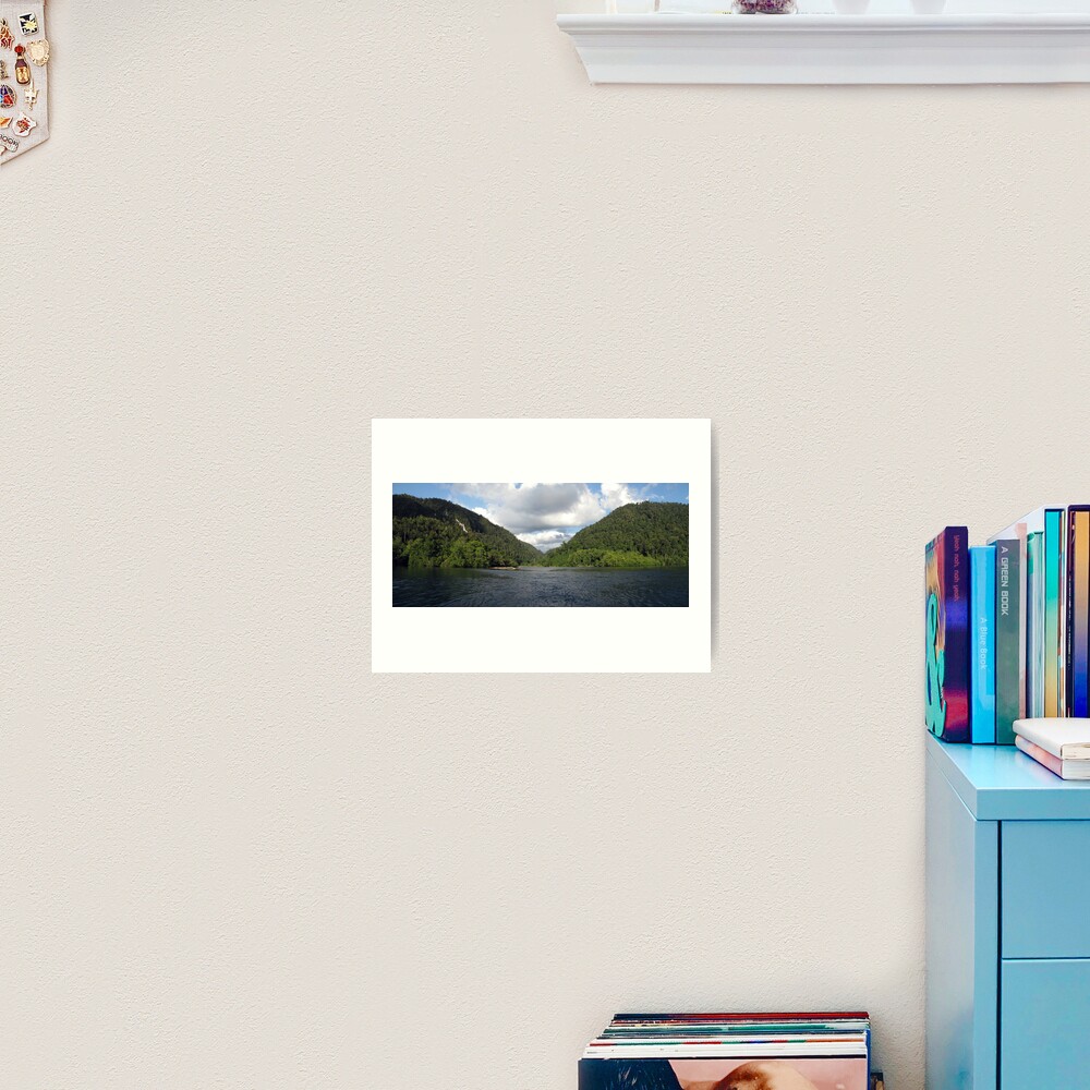 Sungai Biru Art Print