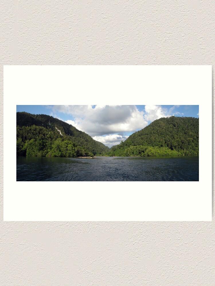 Alternate view of Sungai Biru Art Print