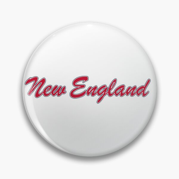 Item preview, New England Red and Blue on White designed and sold by gkillerb.