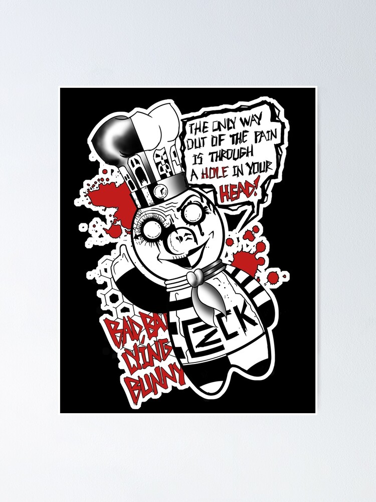 Imagen 1 de 3, Póster con la obra Psycho Doughboy, diseñada y vendida por TwoPopes.