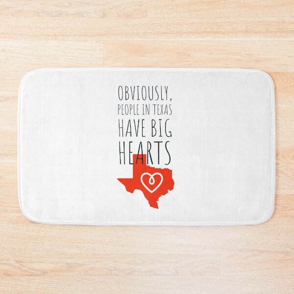 Item preview, OBVIOUSLY, PEOPLE IN TEXAS HAVE BIG HEARTS -TEXAN  designed and sold by Tropical Blood.