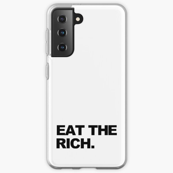 COMER LOS RICOS Funda blanda para Samsung Galaxy