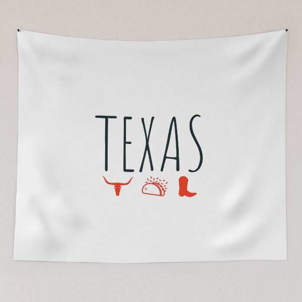 Item preview, TEXAS - COUNTRY - ICONS - MINIMALIST - TACOS  designed and sold by Tropical Blood.