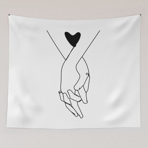 Item preview, holding hands (united) designed and sold by Kiki Collagist.