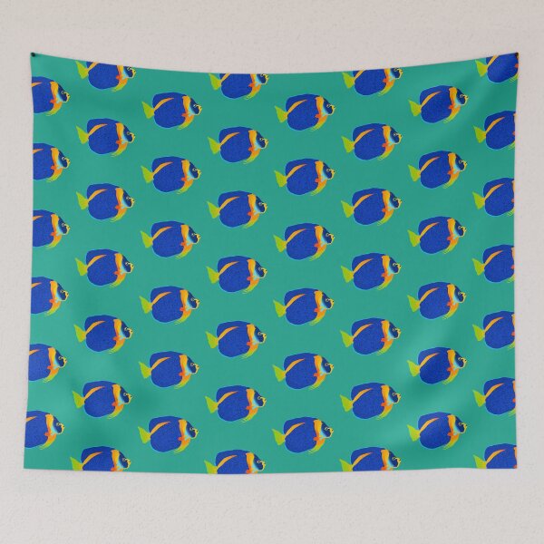 Item preview, Chaetodontoplus Duboulayi Exotic Tropical Fish designed and sold by reneeci.