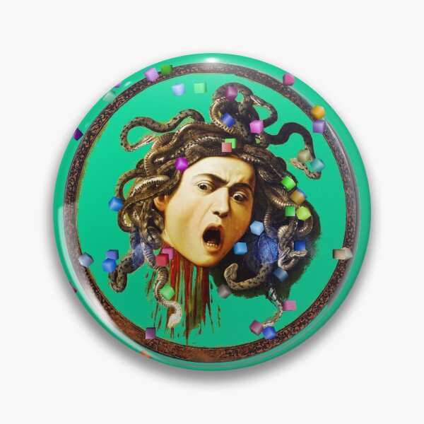 Item preview, Medusa en los cubos designed and sold by painterfrank.