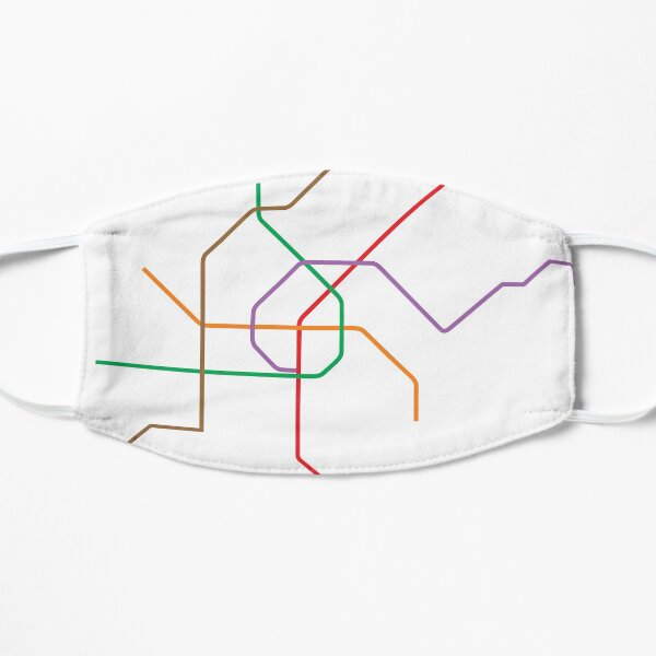 Vienna U-Bahn Map Mask