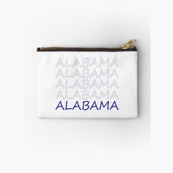 Item preview, Alabama Repeating Blue Bold Uppercase designed and sold by artbylukas.